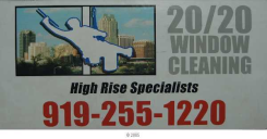 20/20 Window Cleaning of NC Inc