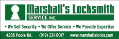 Marshall's Locksmith Service, Inc.